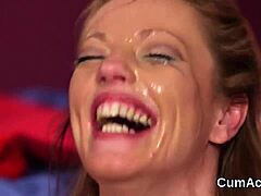 Jizz Facial Swallow