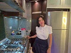 student uniform creampie