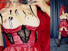 Redhead Milf Wax Tits