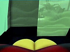 Cock Penetrates Tight Pussy