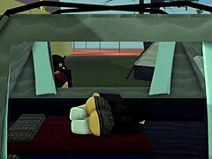 Cock Penetrates Tight Pussy