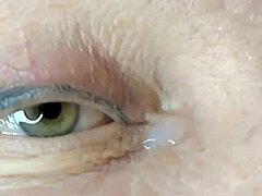 Eye Cumshot Orgasm