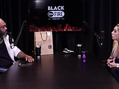 julia sheer red tease