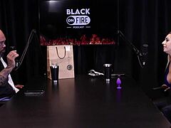 julia sheer red tease