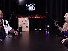 julia sheer red tease