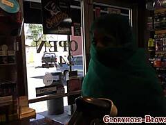 Muslim Gloryhole Blowjob