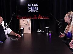 julia sheer red tease