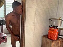 Kitchen Pussy Squirt