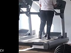 Big Booty Treadmill