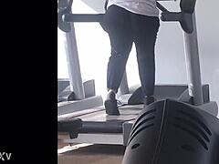 Big Booty Treadmill