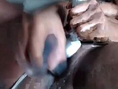 Ebony Squirting Orgasm