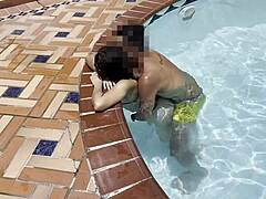 pool amateur sex
