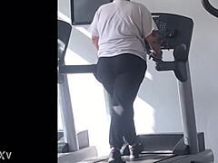 Big Booty Treadmill