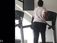 Big Booty Treadmill