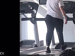 Big Booty Treadmill