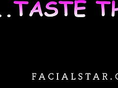 sub facial rimjob