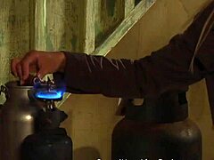 Spanked Blonde Slave