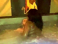 hot tub creampie
