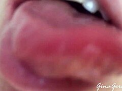 tongue saliva fetish