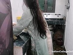 Indian Kitchen Creampie