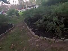 Public Park Creampie