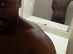 mirror ass masturbation