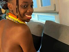 Ebony Anal Creampie