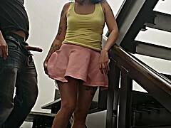public stairs quickie