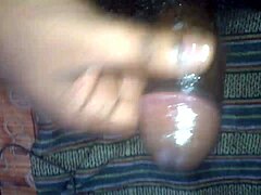 oily indian cum