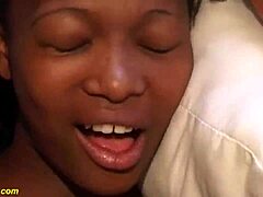 Ebony Doggystyle Cum