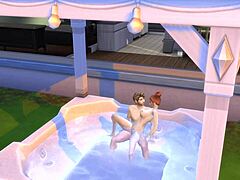 hot tub sex