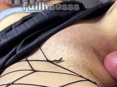 shaved pussy creampie