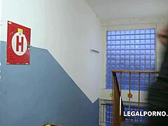 Masked Anal Gangbang