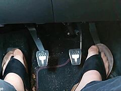 Nylon Feet Car
