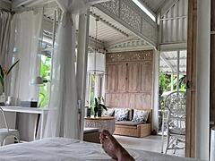 Anal Garden Creampie