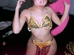 Leia Dildo Masturbation