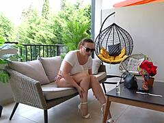 Throatfucked Tanned Milf