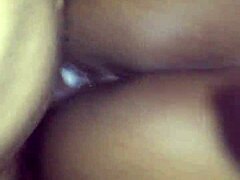 ebony bbc creampie
