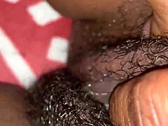 hairy pussy fingering