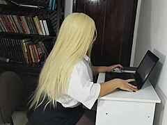 secretary bend over