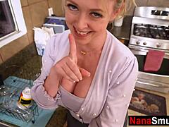 Shower Granny Blowjob