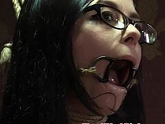 spanked dildo punishment