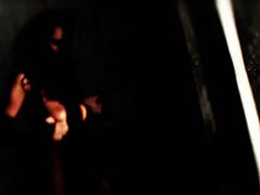 upskirt pantyless tease