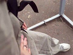 Tattooed Bus Pussy Feast