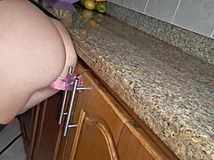 hot maid masturbates