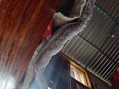 Upskirt Latina Tease