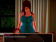 Redhead Big Tits Massage