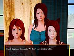 Redhead Big Tits Massage