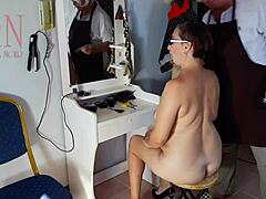 nudist barber undress