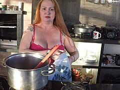 kitchen creampie fun